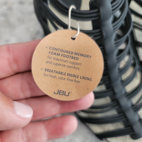 JBU by JAMBU Open Toe Strappy Sandals - Picture 8 of 9